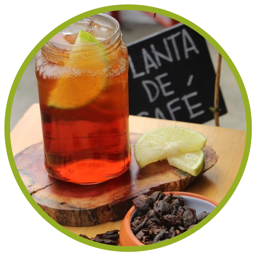 Infusión de cáscara de café